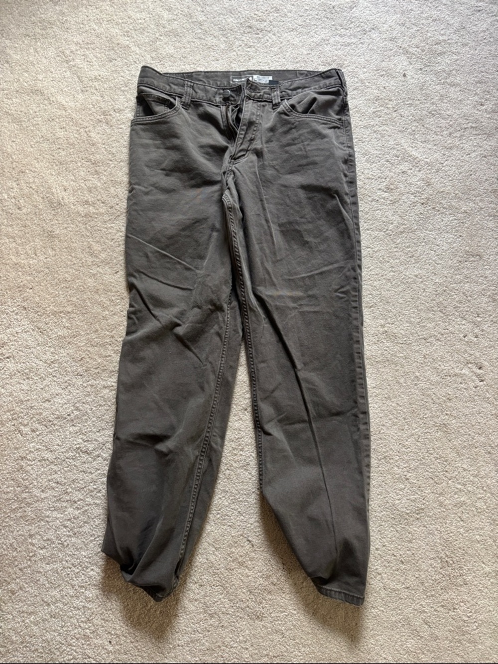 Carhartt Men's Dark Gray Chino Pants